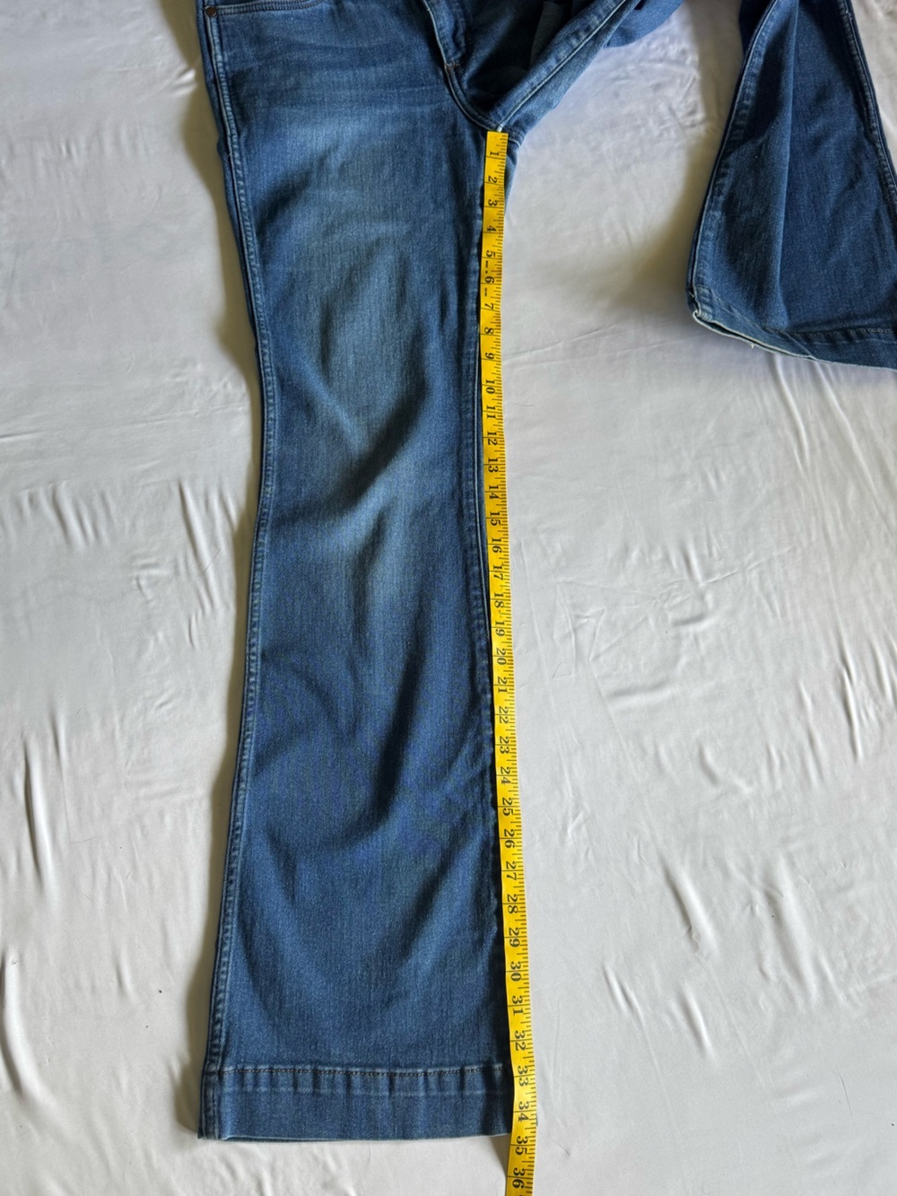 Wrangler Retro Bootcut Jeans Womens 30x36 (Fits 8 M) Medium Wash Stretch Western - Picture 11 of 13
